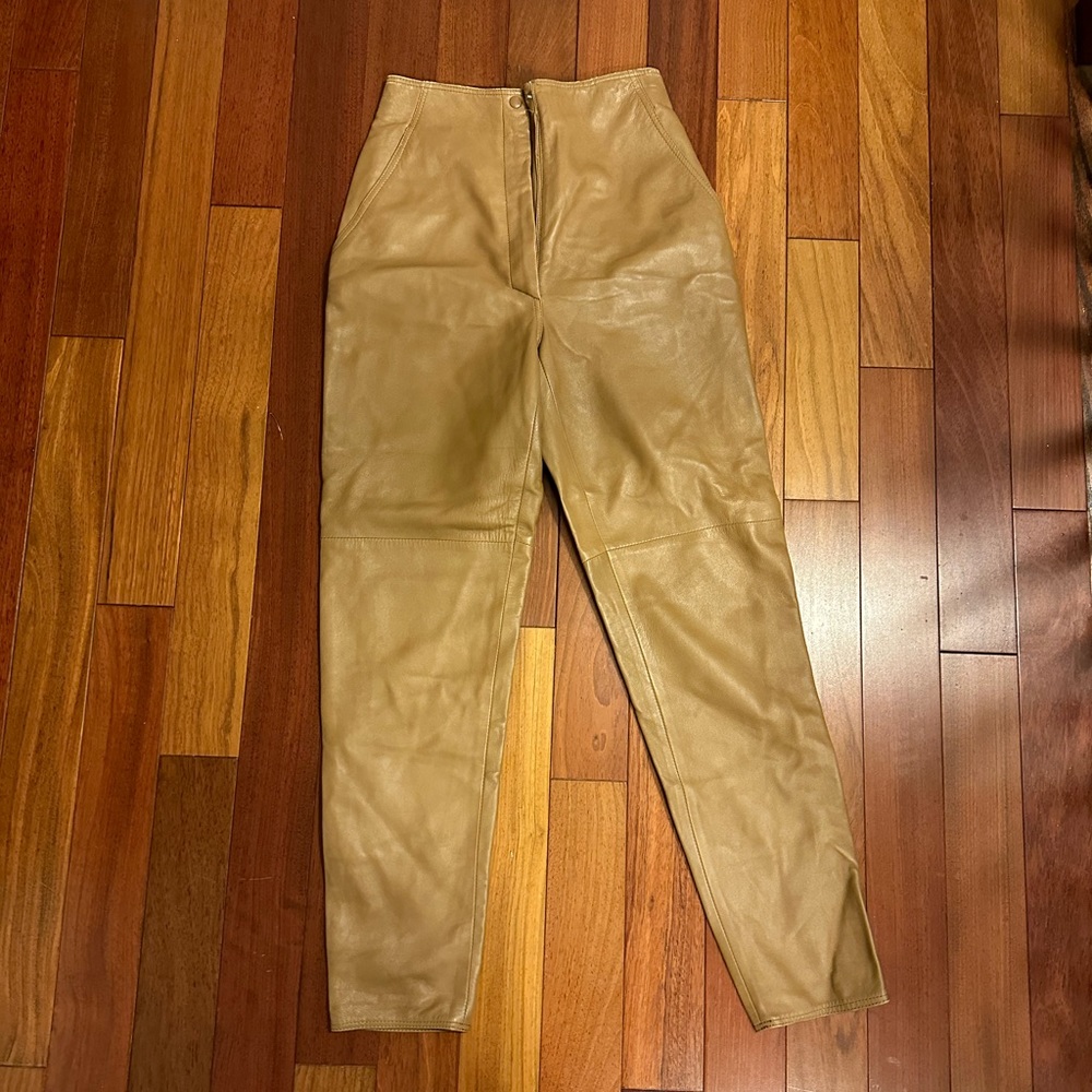 Vintage leather pants